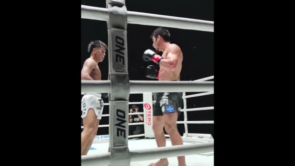 Yuki Yoza throws down with Elbrus Osmanov as Takeru and Masaaki Noiri fire him up from ringside!