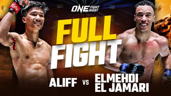 Aliff vs. Elmehdi El Jamari | ONE Fight Night 32 Full Fight