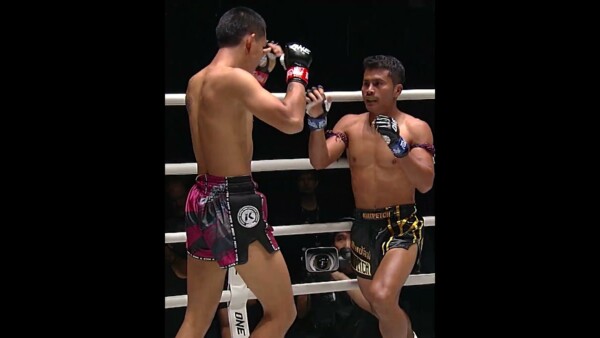 Chartpayak flipped the script on Petnamngam after surviving a NASTY head kick knockdown!