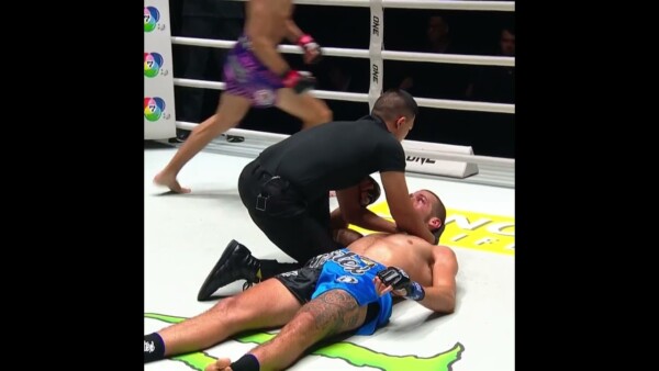 ICE COLD KO  Michael Baranov starches Angel Bauza in his ONE Friday Fights debut!