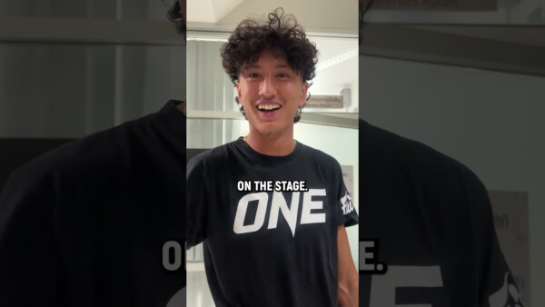 Left SPEECHLESS  Nabil Anane reacts to his new ONE World Title!