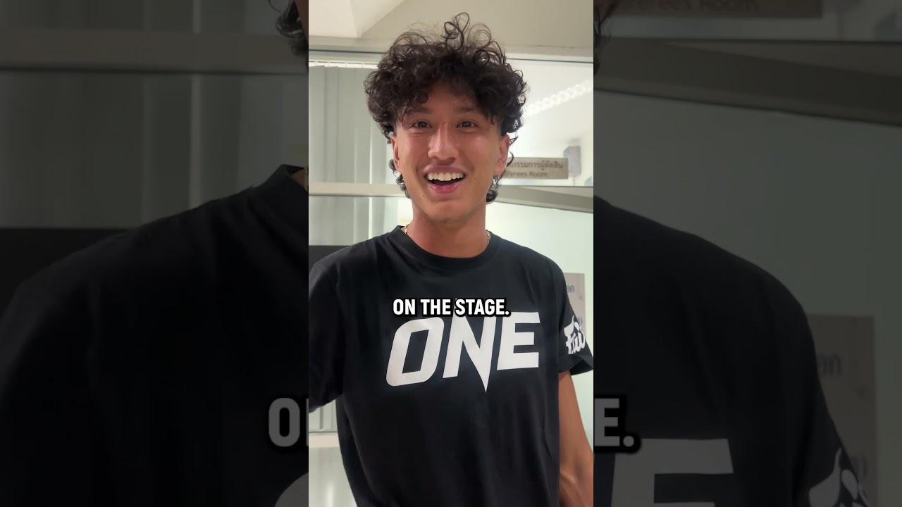 Left SPEECHLESS  Nabil Anane reacts to his new ONE World Title!