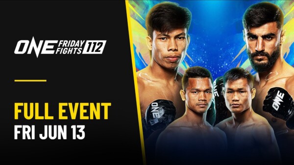 [Live In HD] ONE Friday Fights 112: Singdomthong vs. Abdallah Ondash