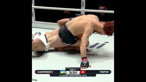 LOCKED IN  Sardor Karimboev scores a slick first round submission in his ONE Friday Fights debut!