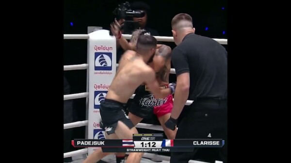 Message SENT  Enzo Clarisse ends Padejsuk's three fight win streak with a statement KO!