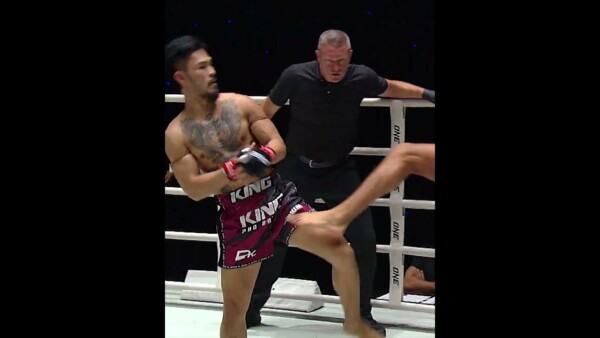 Multiple KNOCKDOWNS  Suakim and Otis Waghorn went blow for blow in this Muay Thai firefight!