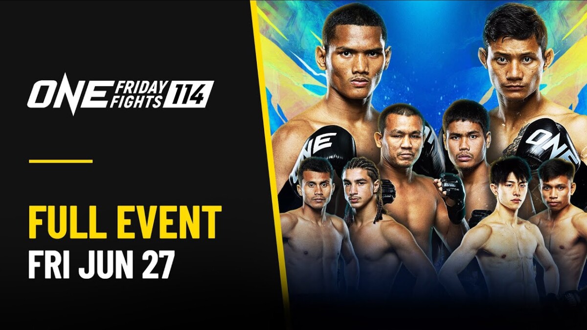 ONE Friday Fights 114: Sangarthit vs. Suablack - ONE