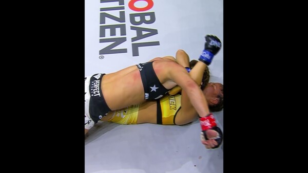 Relive the atomweight MMA thriller between Alyse Anderson and Victoria Souza in 2024!