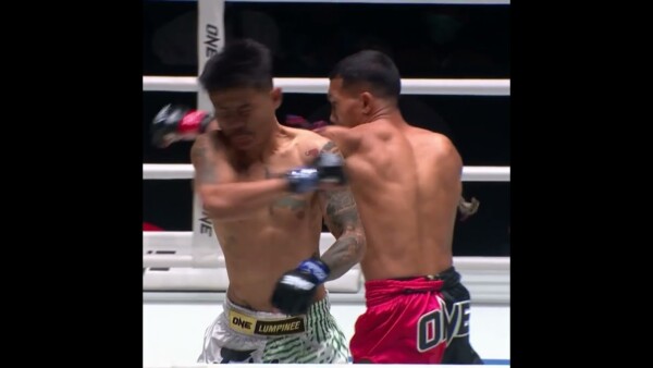 SPINNING ELBOW ️ Thway Lin Htet puts Kritpet to SLEEP in stunning fashion!