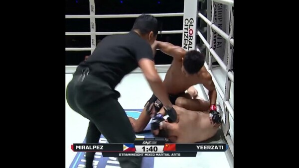 STEAMROLLED  Jayson Miralpez stops Yeerzati Gemingnuer in the very first round!