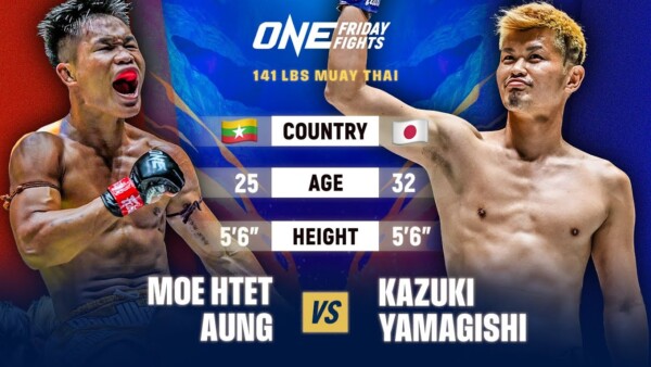 Too Close To Call!  Moe Htet Aung vs. Kazuki Yamagishi