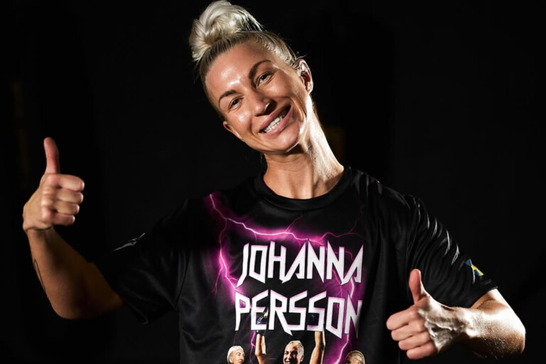 Swedish Muay Thai fighter Johanna Persson
