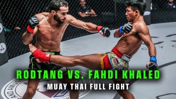 Classic Rodtang  SAVAGE Muay Thai Fight Against Fahdi Khaled