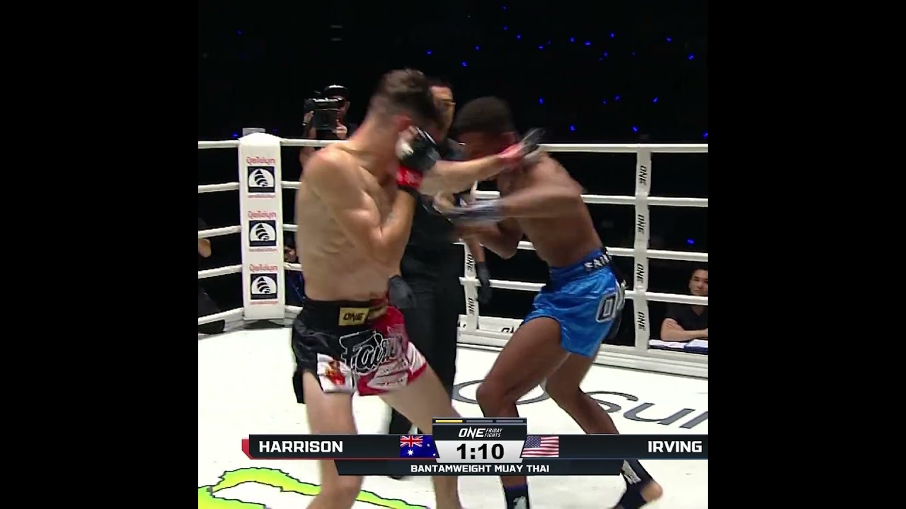 DYNAMITE  Tyson Harrison scores three knockdowns on Kendu Irving for a dominant first round TKO!