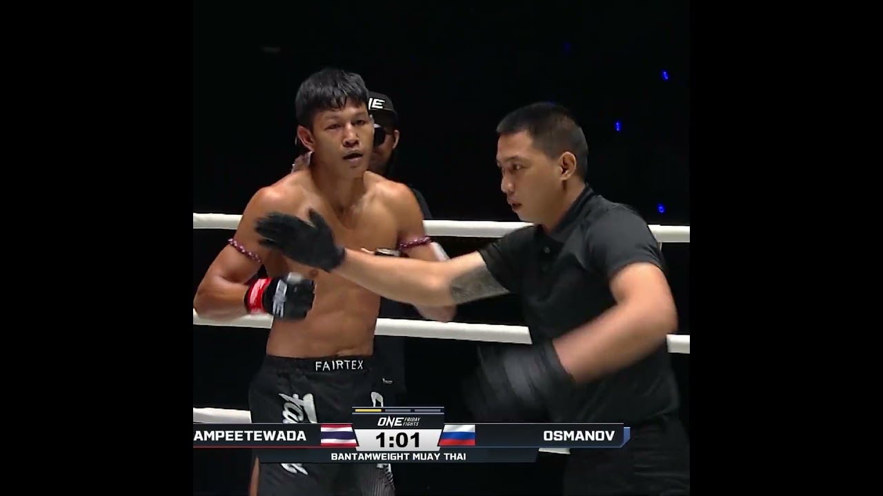 GAME OVER  Elbrus Osmanov unleashes a first round KO on Kampeetewada!