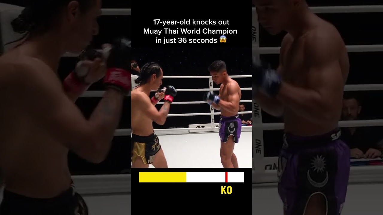 In just 36 SECONDS  Johan Ghazali is a beast