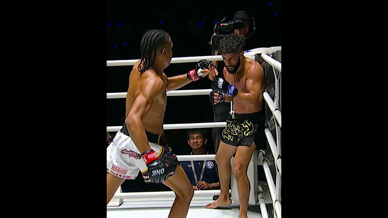 Muay Thai CHAOS  Feast your eyes on all the madness between Johan Estupinan and Zakaria El Jamari!