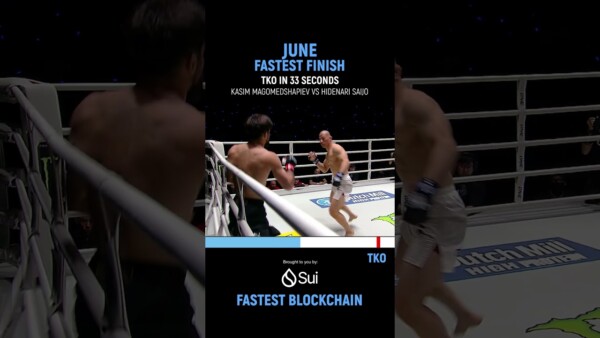 @Sui Network presents June's fastest finish with Kasim Magomedshapiev’s 33 second finish