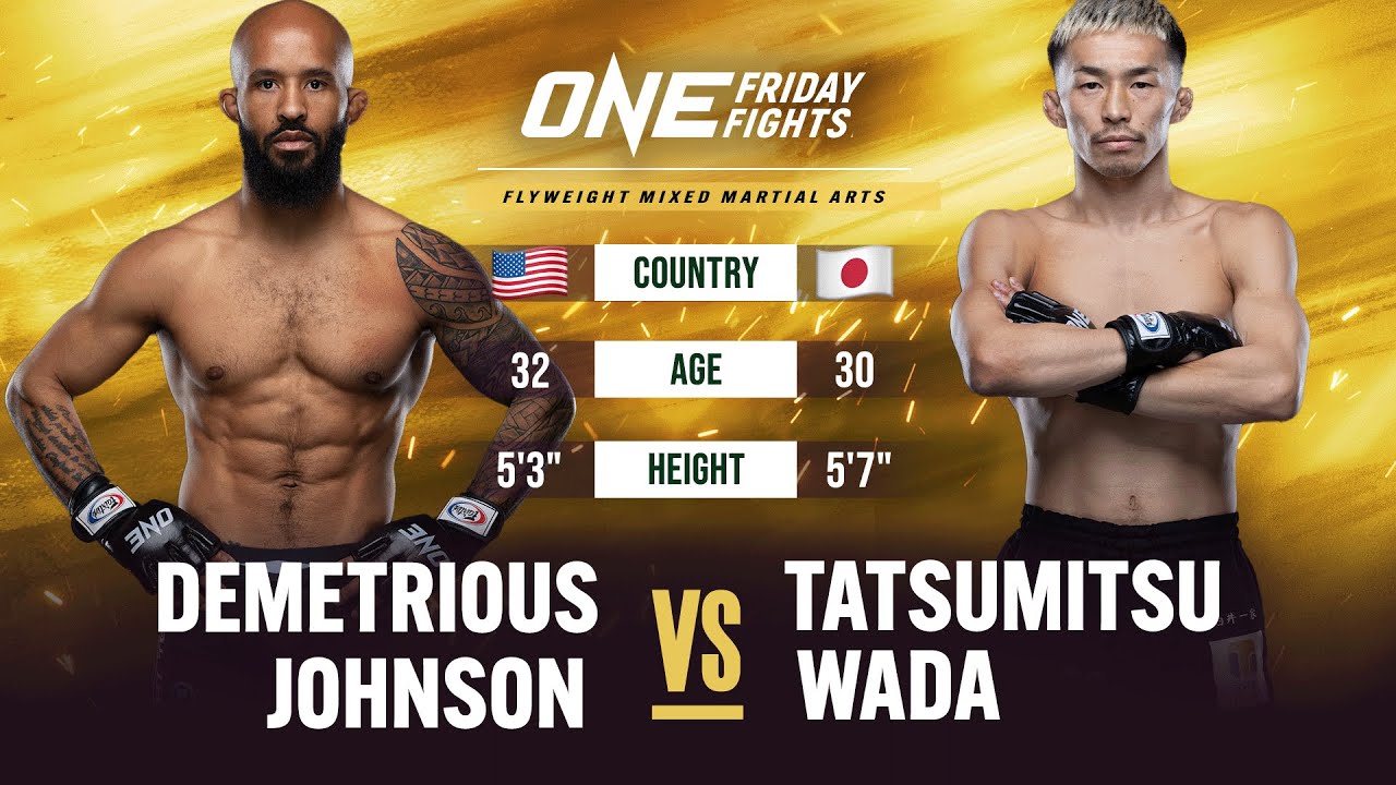 Tatsumitsu Wada Showed GRIT Against Demetrious Johnson | MMA Full Fight