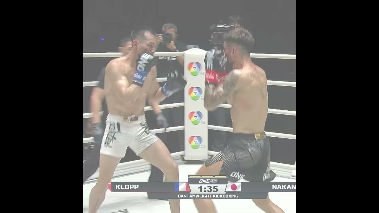 TRADING KNOCKDOWNS  Ryota Nakano and Arthur Klopp drop each other in a wild back and forth battle!