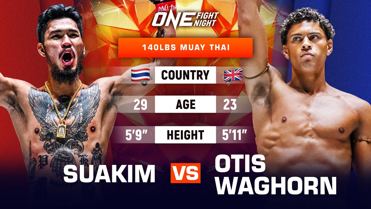 Trading KNOCKDOWNS  Suakim vs. Otis Waghorn | Muay Thai Full Fight