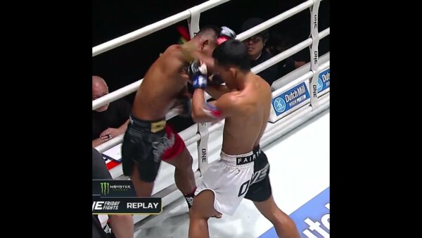 UPPERCUT KO  Anon flattens Samsiblan in his ONE Friday Fights debut!