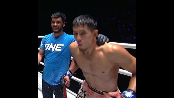 Welcome to ONE  Avazbek Kholmirzaev earns a main roster contract after his fourth straight win!