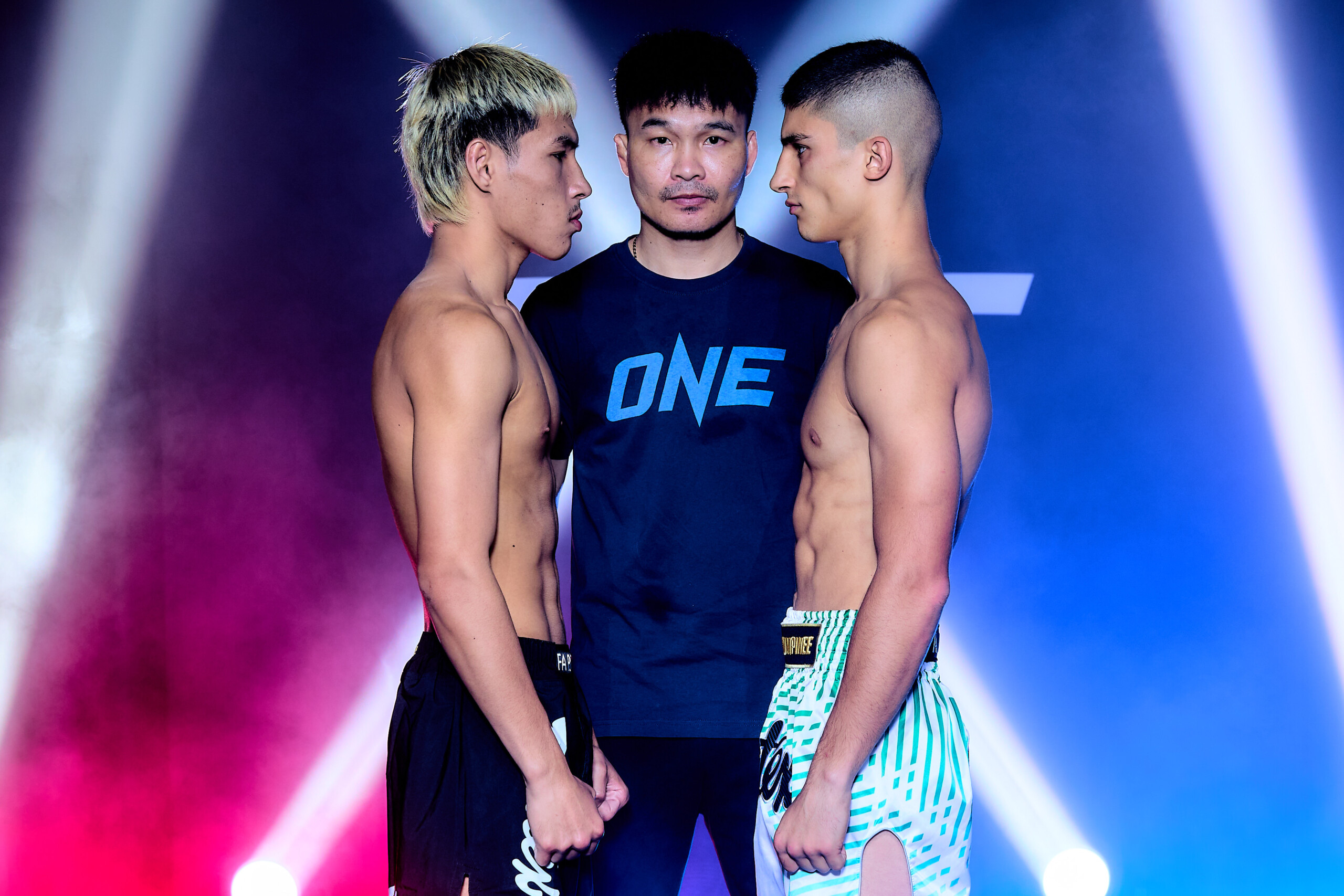 Muay Thai fighters Yod-IQ Or Pimolsri and Alessio Malatesta