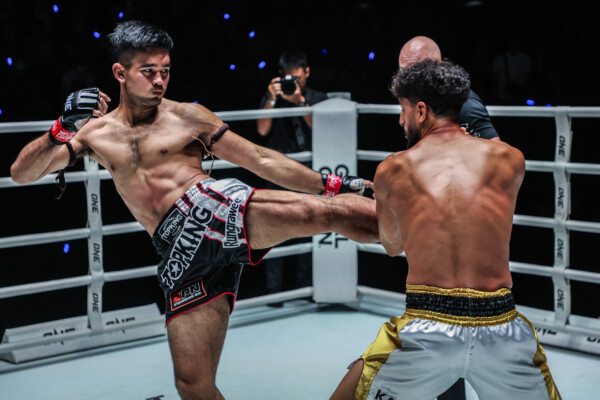 Muay Thai fighters Rungrawee Sitsongpeenong and Youssef Assouik