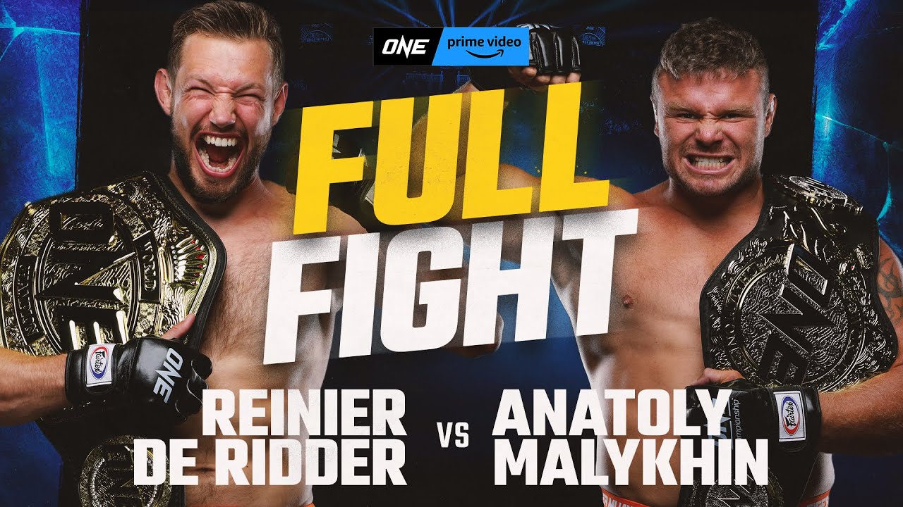 Anatoly Malykhin vs. Reinier de Ridder 1 | ONE Championship Full Fight