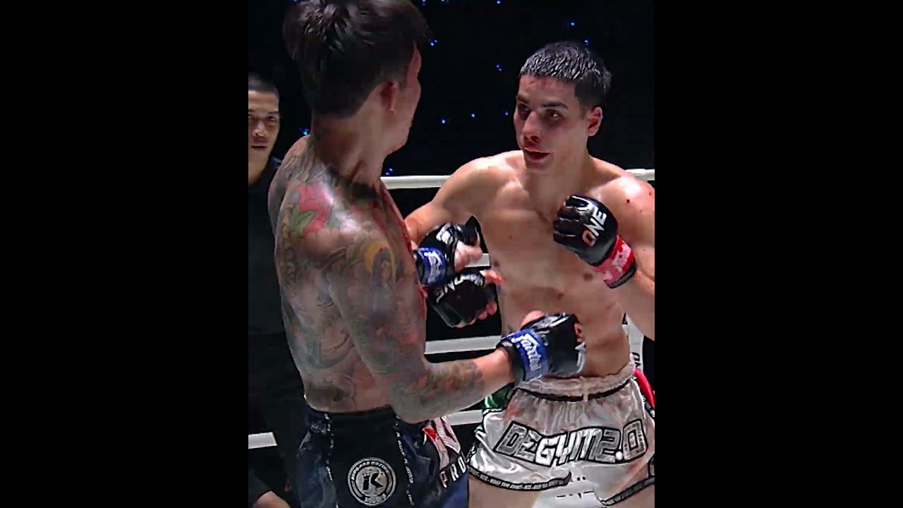 CRAZY Muay Thai brawl  When Nonthakit and Lenny Blasi went toe to toe in this heated showdown!