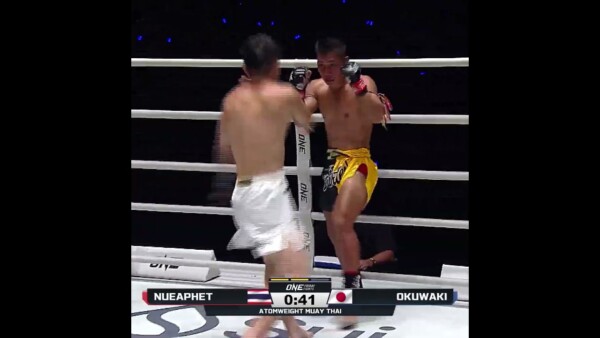 FACEPLANT  Ryuya Okuwaki comes back to score an epic head kick KO against Nueaphet!