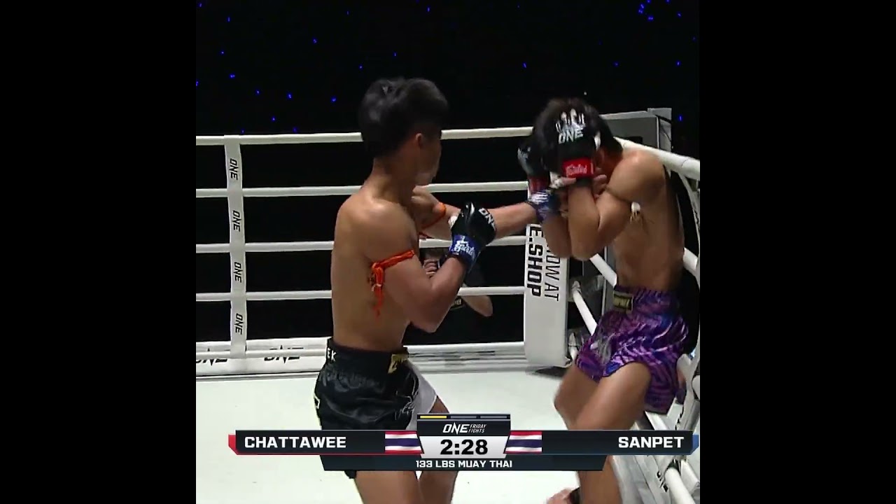 Just 47 SECONDS ⏱️ Sanpet KOs Chattawee in lightning fast fashion!