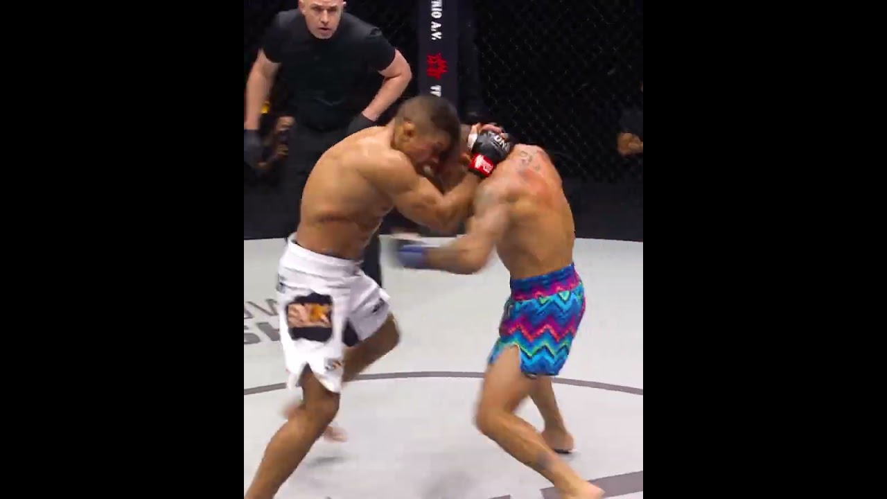 LIGHTS OUT  Relive John Lineker's massive KO of Bibiano Fernandes!