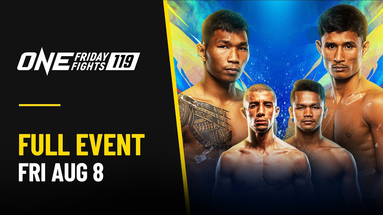 [Live in HD] ONE Friday Fights 119: Samingdam vs. Sonrak