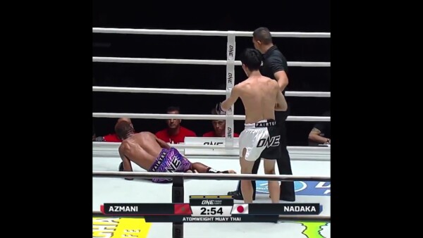 ON POINT  Nadaka dominates Hamada Azmani en route to his 39th consecutive win!