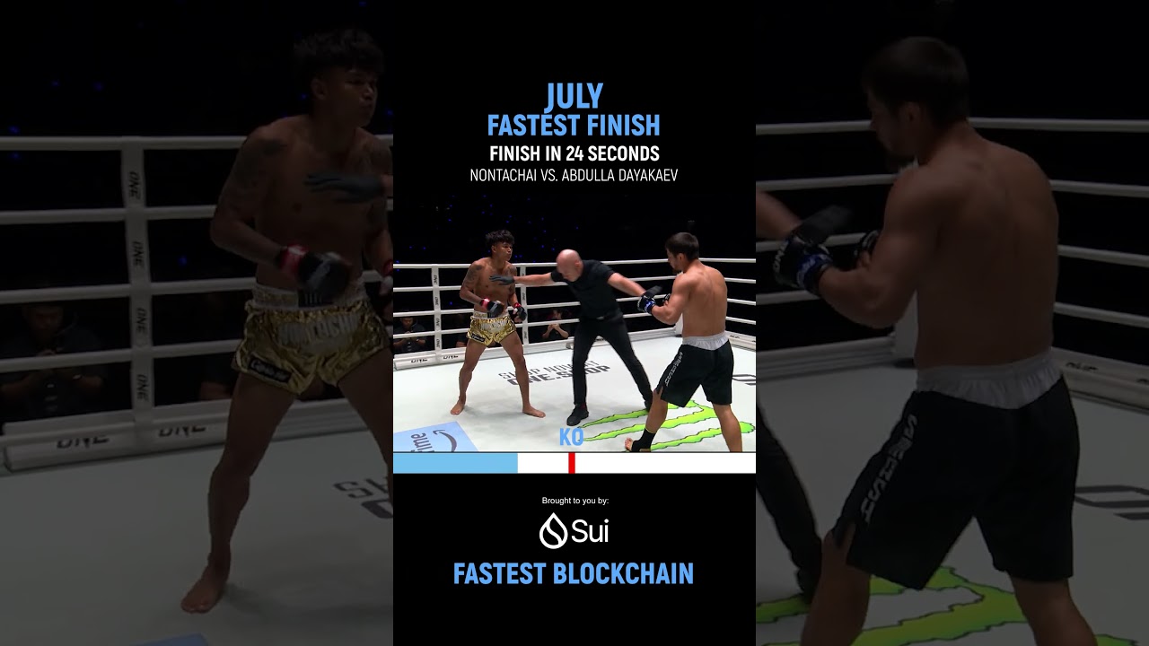 Sui presents July’s fastest finish with Abdulla Dayakev’s 24 second KO of Nontachai