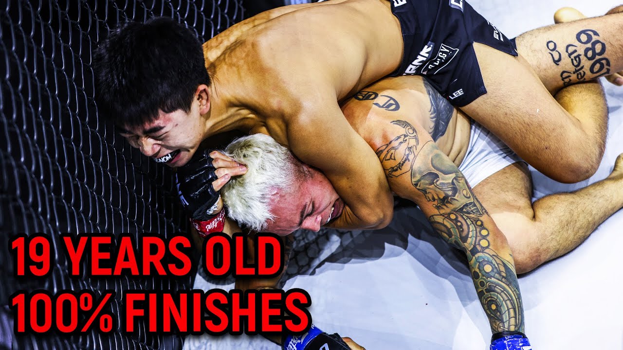 Teenage MMA Phenom Is CRUSHING Opponents  Adrian Lee Full Fights