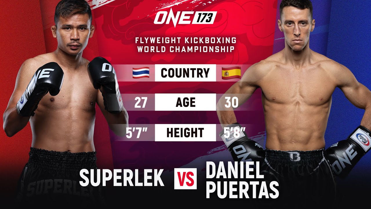 TOUGH Kickboxing Battle  Superlek vs. Daniel Puertas Full Fight