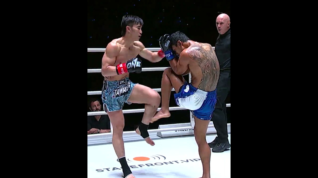 Witness the epic first showdown between Tawanchai and Jo Nattawut!