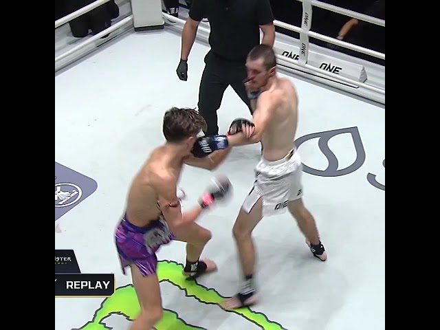 16 year old prodigy Sandro Bosi scores a crazy KO in his ONE Friday Fights debut!
