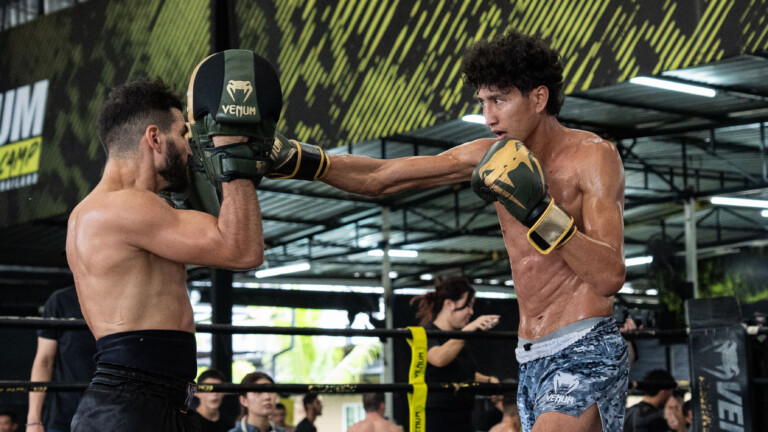 Nabil Anane-and-Mehdi Zatout-Venum Training Camp-ONE Friday Fights 126 Open Workout