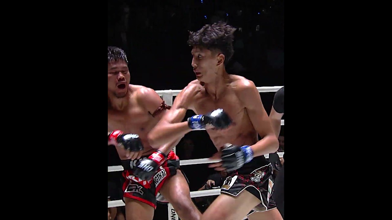 All the HARD HITTING blows from the Muay Thai banger between Nabil Anane and Muangthai