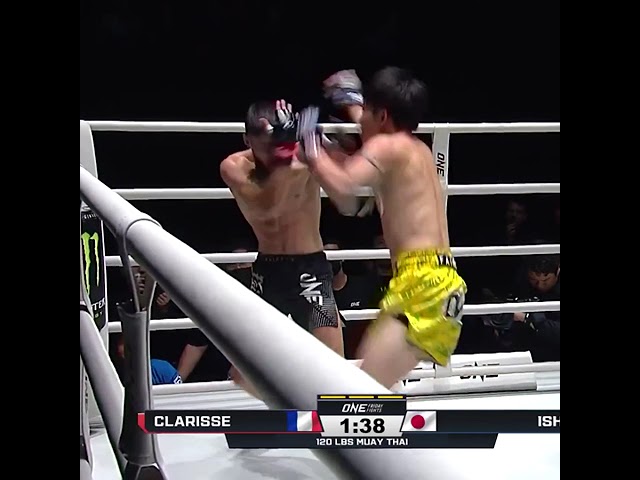 Coming in HOT  Jurai Ishii improves to 4 0 on ONE Friday Fights with his third straight knockout!