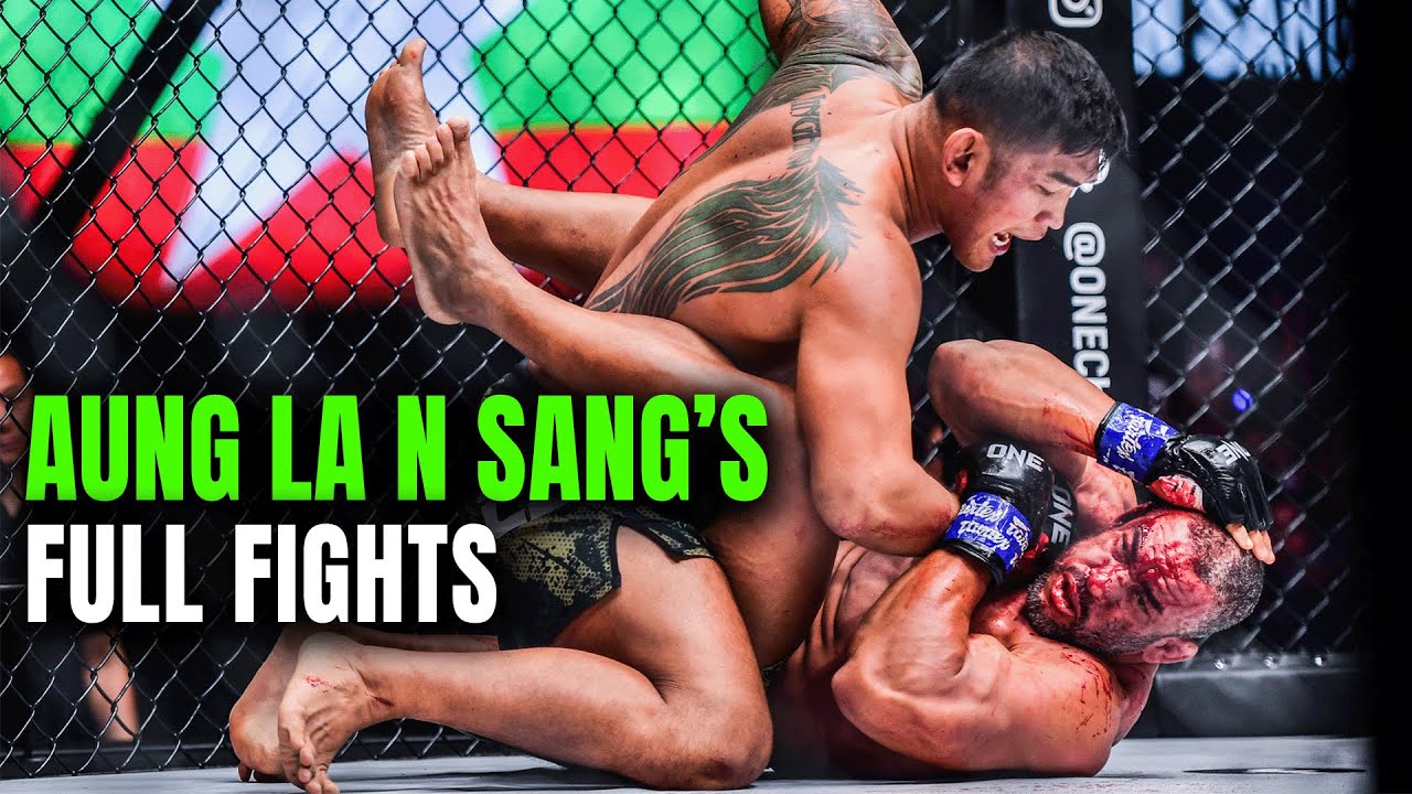 Every Aung La N Sang Win in ONE  | Full Fights