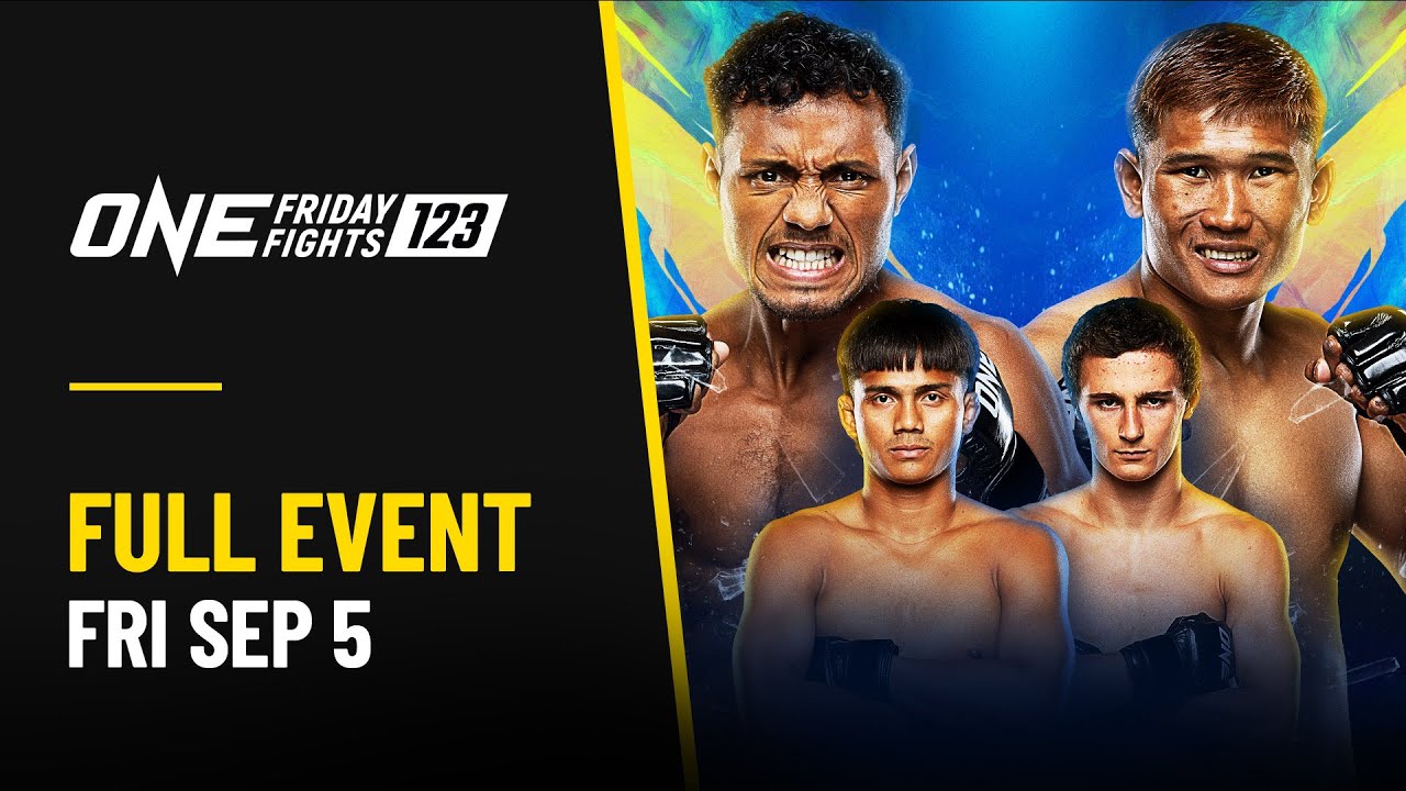 [Live in HD] ONE Friday Fights 123: Lobo vs. Kulabdam