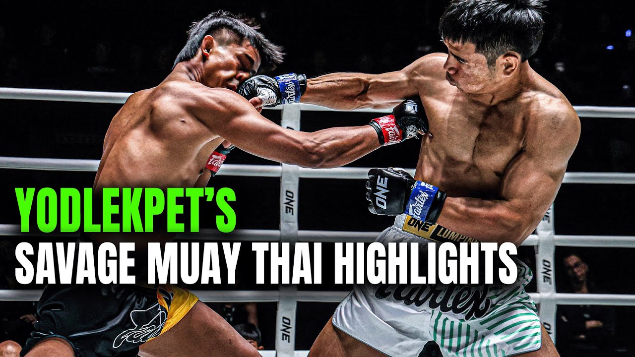 MUAY THAI MAYHEM  Yodlekpet’s Explosive Striking Highlights
