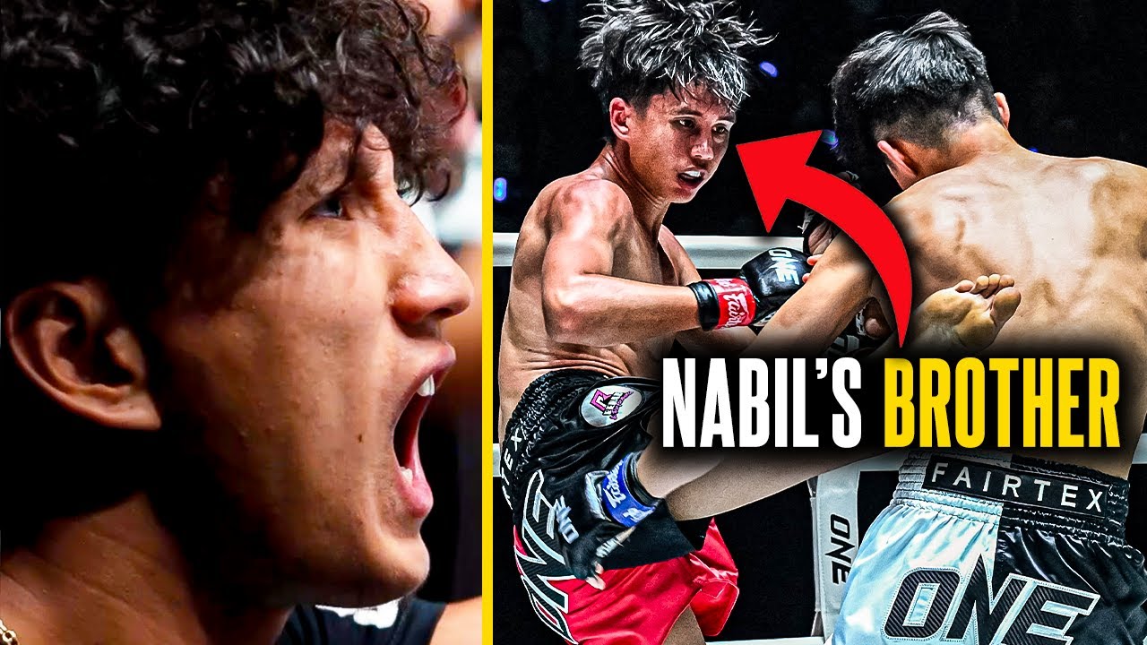 Nabil Anane's INTENSE Reaction to His Brother's ONE Debut | Muay Thai Full Fight
