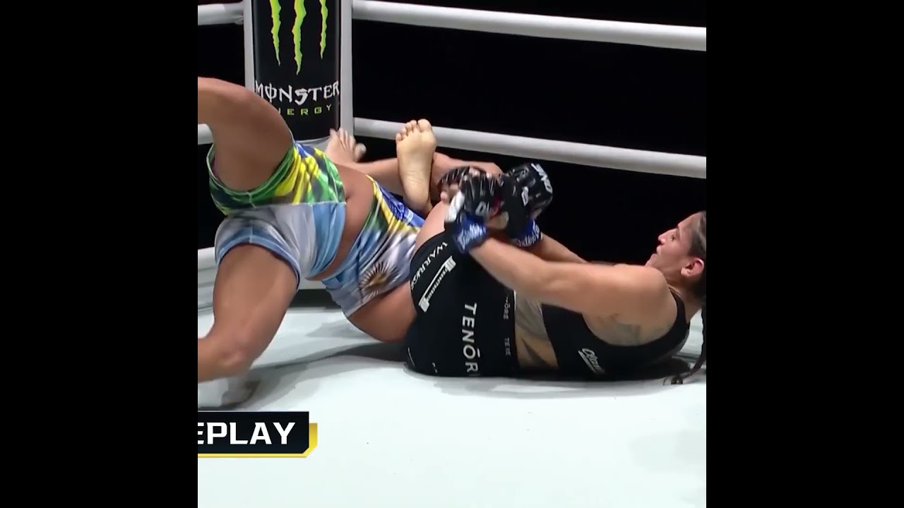 NASTY submission  Natalie Salcedo wrenches Macarena Aragon's arm for the win in her ONE debut!