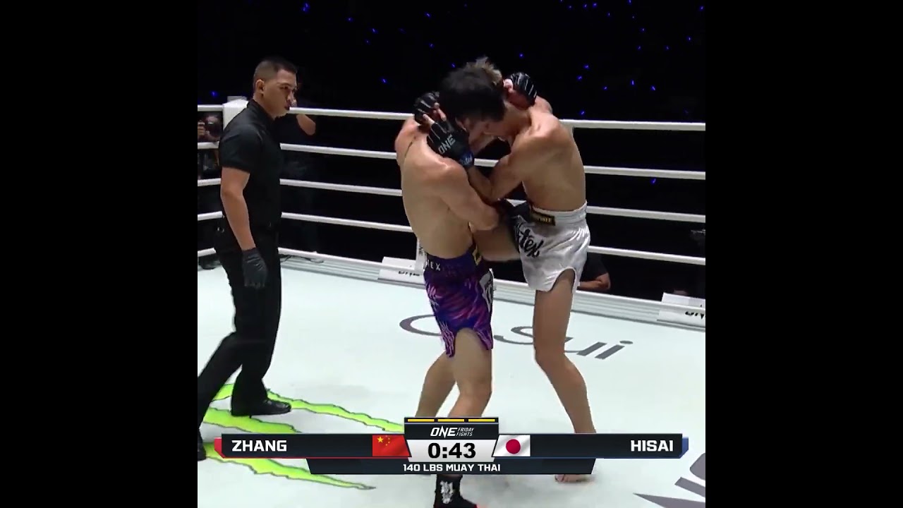 Taimu Hisai STYLES on Zhang Jingtao in his ONE Friday Fights debut